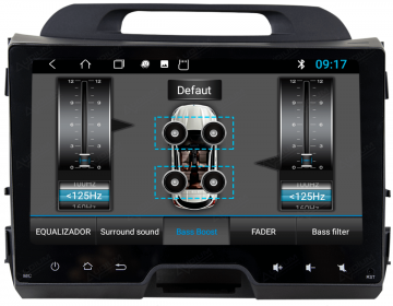 MULT AIKON 8.8 DSP ANDROID 8.1 KIA SPORTAGE 11 /15 ASF-25061C