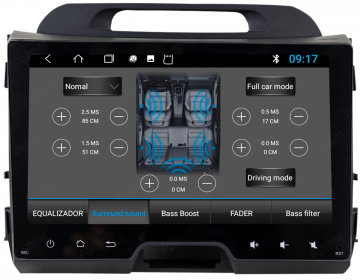 MULT AIKON 8.8 DSP ANDROID 8.1 KIA SPORTAGE 11 /15 ASF-25061C