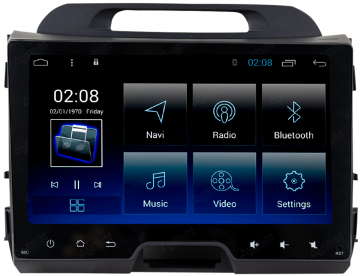 MULT AIKON 8.8 DSP ANDROID 8.1 KIA SPORTAGE 11 /15 ASF-25061C