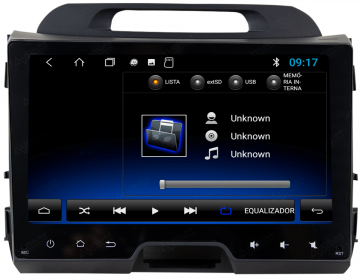 MULT AIKON 8.8 DSP ANDROID 8.1 KIA SPORTAGE 11 /15 ASF-25061C